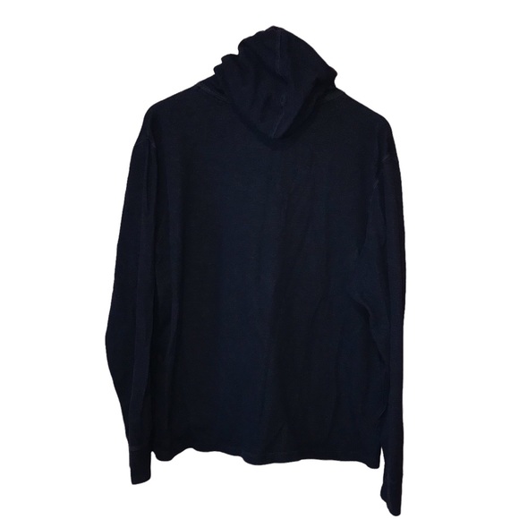 G.H. Bass & Co. Blue Thermal Hoodie - Men’s Large - Picture 3 of 6